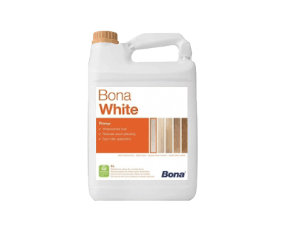 Однокомпонентный воднодисперсионный лак-грунтовка BONA Primer White (Швеция-Германия) на основе полиуретан-акриловой дисперсии.